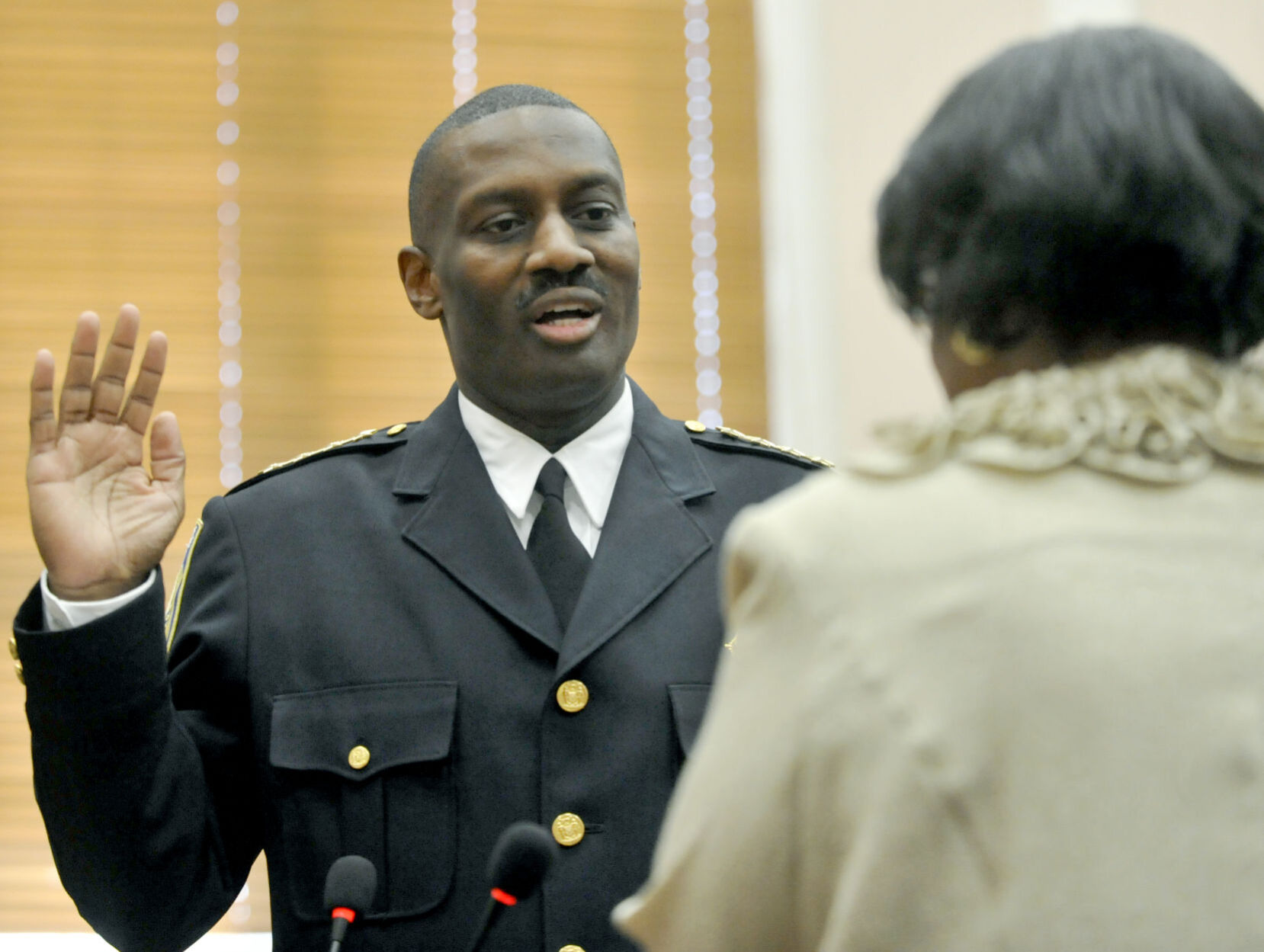April 2012: Howell sworn in